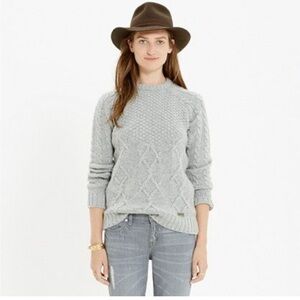 NWOT Barbour 💯 Wool Ursula Cable Knit Sweater